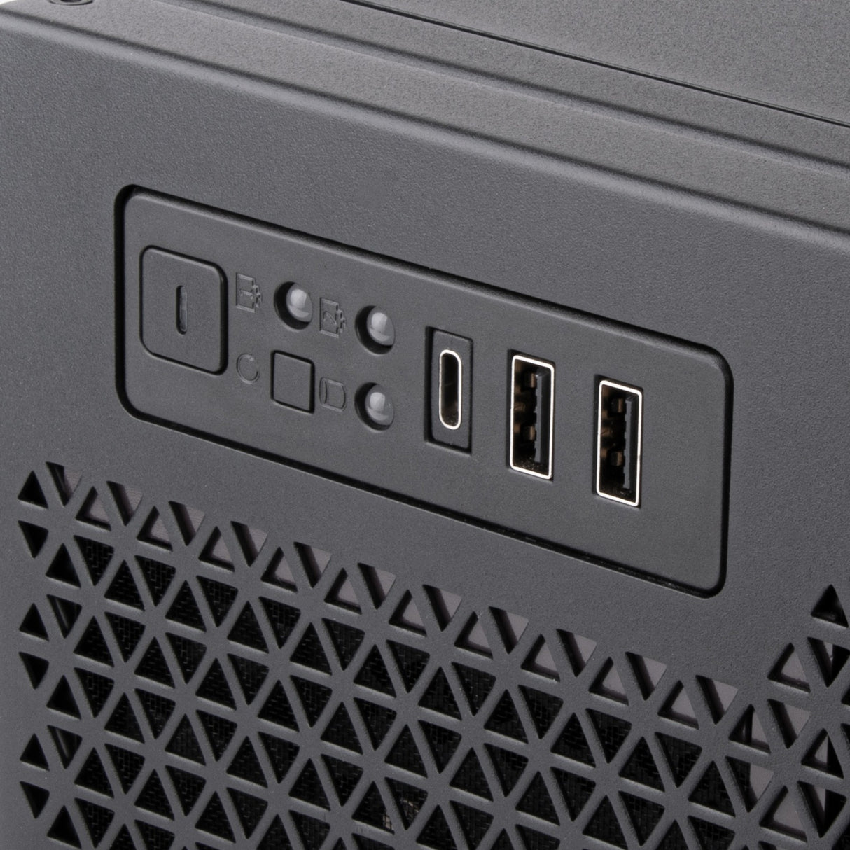Boîtier serveur Silverstone RM52 (noir | 2x USB-A | 1x USB-C)