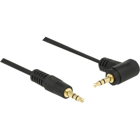 Delock Câble 3,5 mm mâle > 3,5 mm mâle (noir, 1 mètre)