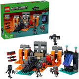 Lego minecraft 21590 la bataille du flétrissement