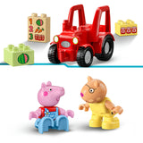 Lego duplo peppa big tractor en marktkraam dieren speelgoed voor peuters - 10468