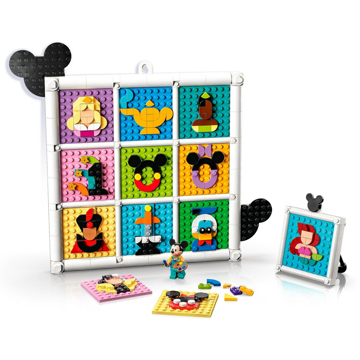 Lego Disney - 100 ans de figurines d'animation Disney, jouets de construction (43221)