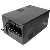 Boîtier mini tour Silverstone sst-cs351 (noir | 2x USB-A | 1x USB-C)