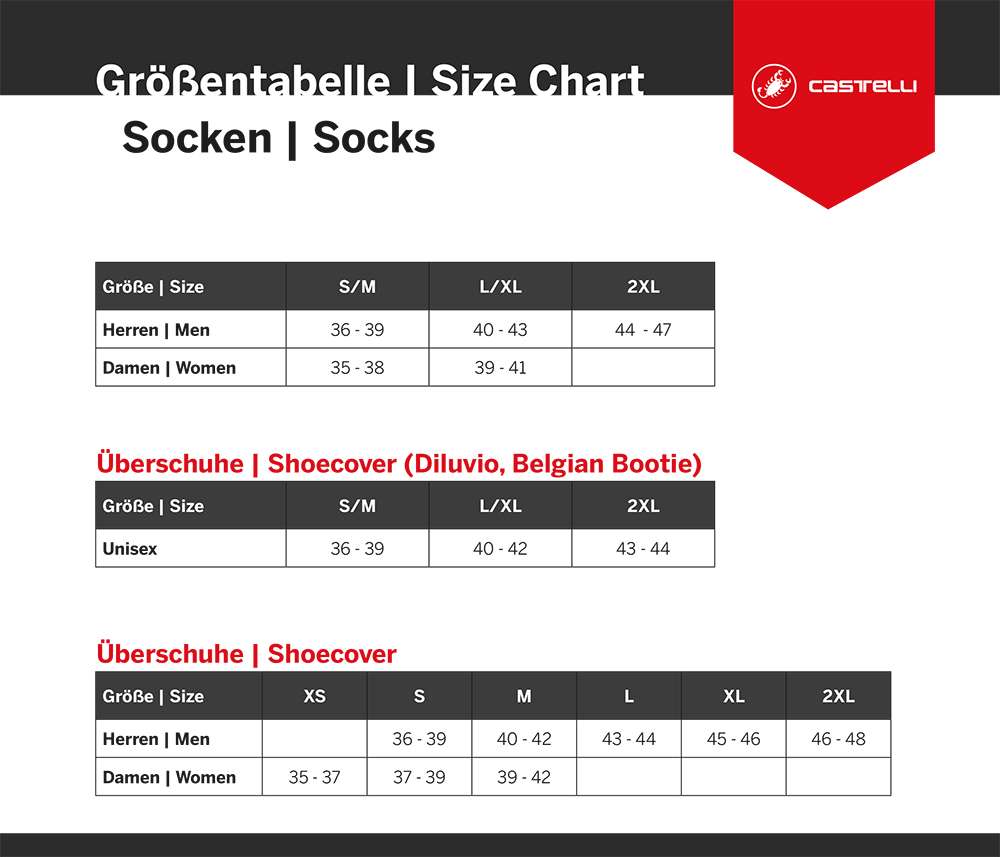 Castelli expresso 18 - chaussettes
