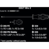 Wera 300 7 Mélangez 2 tournevis