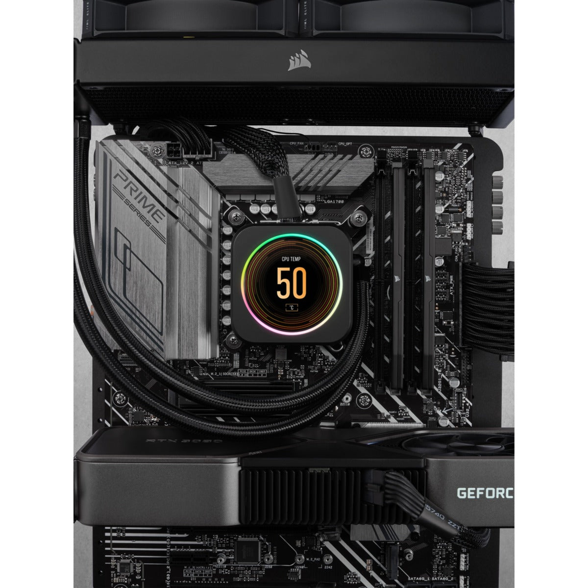 Corsair Vengeance 32 Go DDR5-4800 (2x 16 Go) RAM (noir, cmk32gx5m2a4800c40, xmp 3.0)