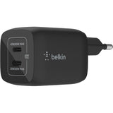 Belkin Boostcharge Pro 2-POORT USB-C GAn Mur Wall avec P
