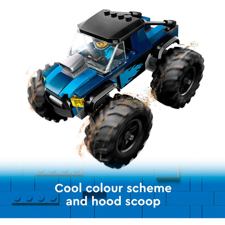 Le camion monstre Lego city bleu 60402