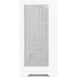 Thermaltake s370 ws snow midi tower behuizing (wit | 2x usb-a | 1x usb-c | tempered glass)