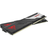 Patriot pvv564g600c30k viper venom dimm double kit, 64 go, ddr5, 6000mts, cl30