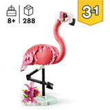 Lego ® Creator 3en1 Animaux sauvages : ensemble flamant rose - 31170