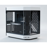 Boîtier tour midi Hyte y60 (blanc noir | 3x USB-A | verre trempé)