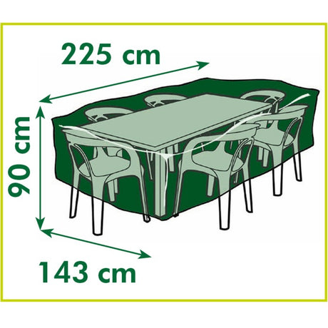 Couverture de meubles de jardin de la nature pour ensemble de salon