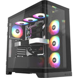 Xyz pc gear aquapulse aio 360 refroidissement par eau (noir, argb, pwm)