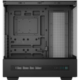 Boîtier tour midi numérique Deepcool ch690 (noir | 2x USB-A | 1x USB-C | verre trempé)