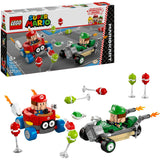 Lego super mario 72034 mario kart bébé mario contre bébé Luigi