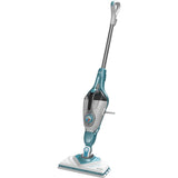 Balai vapeur Black+decker bhsm1610dsm 1600w avec steamitt, pied delta et 15 accessoires nettoyeur vapeur (blanc bleu-gris)