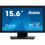 Iiyama prolite t1634mc-b1s 16 touchscreen monitor (zwart (mat), hdmi, displayport, vga)