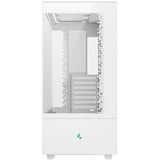 Boîtier tour midi numérique Deepcool ch690 (blanc | 2x USB-A | 1x USB-C | verre trempé)