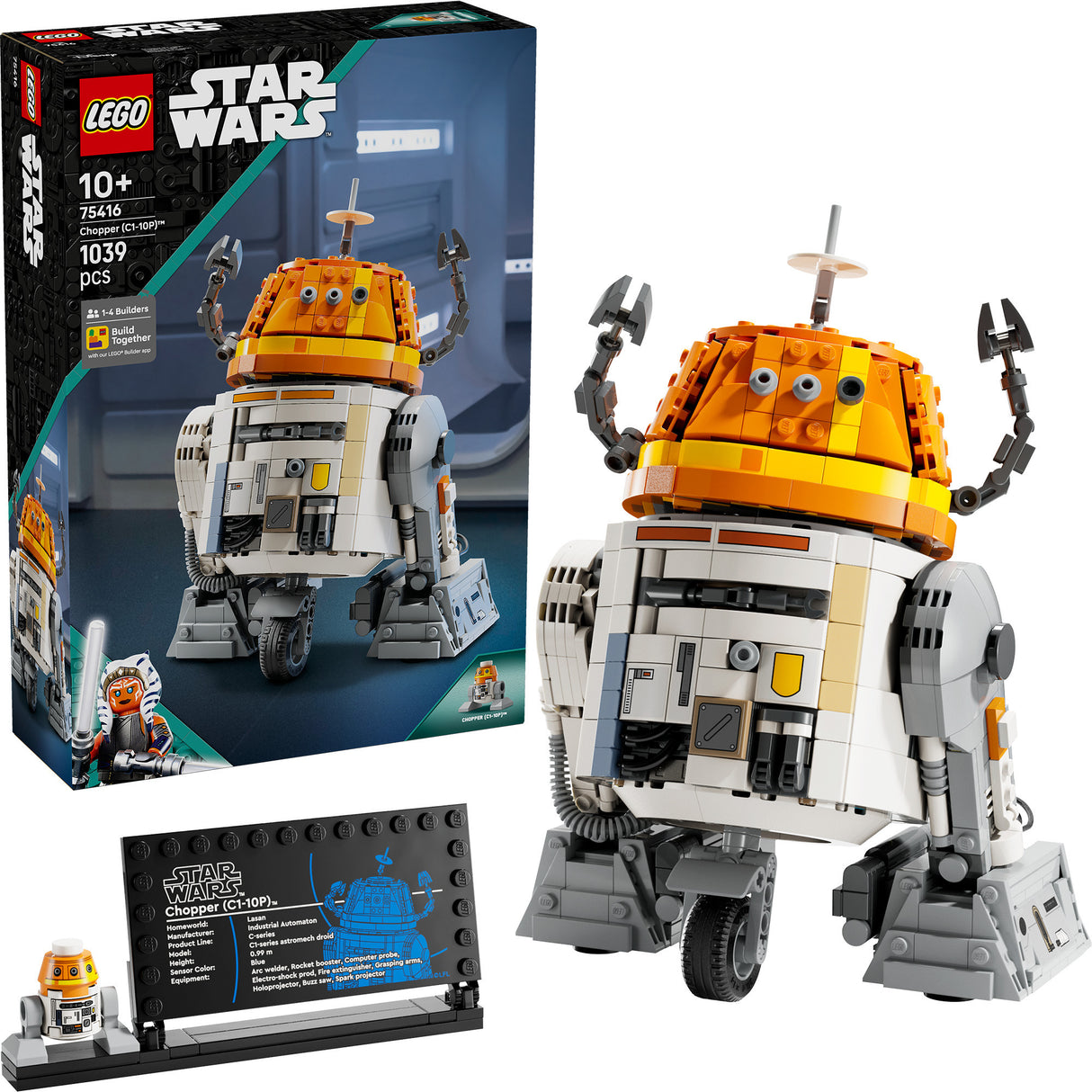 Lego Star Wars 75416 Chopper C1-10P Droïde Astromech
