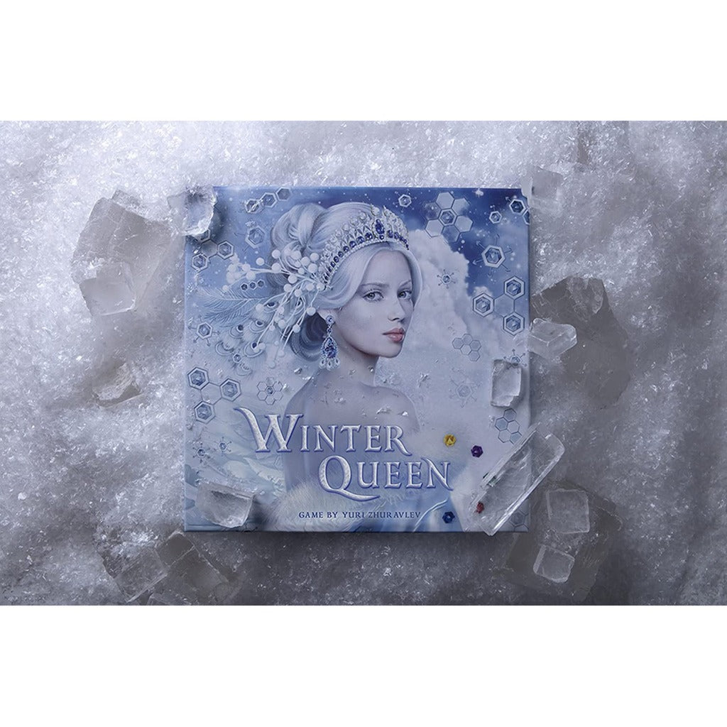 Jeu de société Winter Queen du réseau de joueurs européens (anglais, 2 à 4 joueurs, 20 à 30 minutes, à partir de 10 ans)