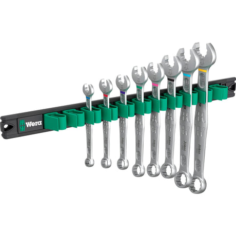 Wera 9642 bande magnétique 6003 joker impérial 1 jeu de clés mixtes (pouces, 8 pièces)