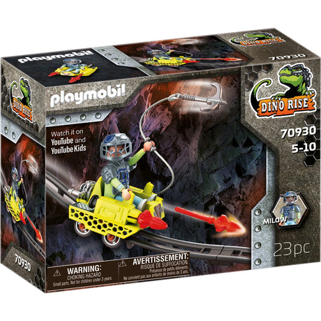 Playmobil Dino Rise - jouet de construction croiseur de mines (70930)