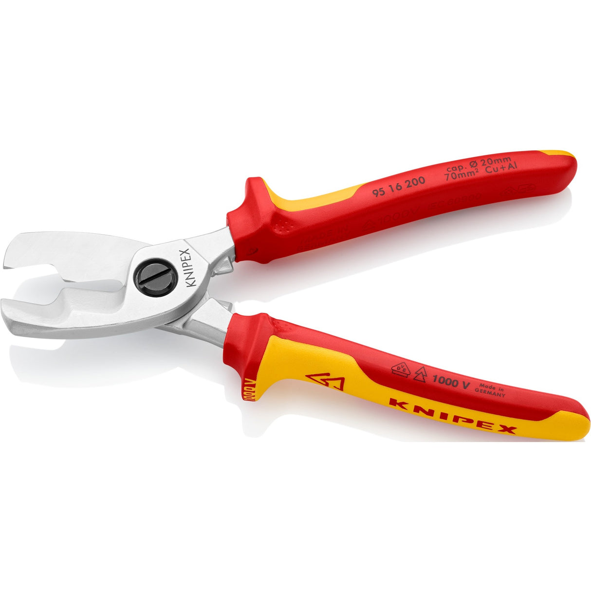 Coupe-câble Knipex 200 mm - 9516200