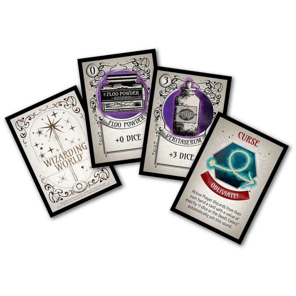European Player Network Harry Potter : Jeu de société Démasquez les Mangemorts (anglais, 3 à 8 joueurs, 60 minutes, à partir de 11 ans)