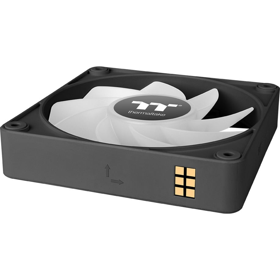 Thermaltake ct120 ex reverse argb sync pc cooling fan (3-fan pack) case fans (zwart, 3 stuks, 120 x 120 x 25 mm, pwm)