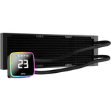Xyz pc gear aquapulse aio 360 refroidissement par eau (noir, argb, pwm)