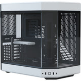 Boîtier tour midi Hyte y60 (blanc noir | 3x USB-A | verre trempé)