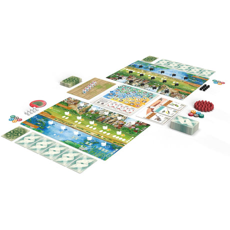 999games 999 games Wingspan : jeu de société asiatique (néerlandais, extension, 1 à 7 joueurs, 40 minutes, à partir de 10 ans)