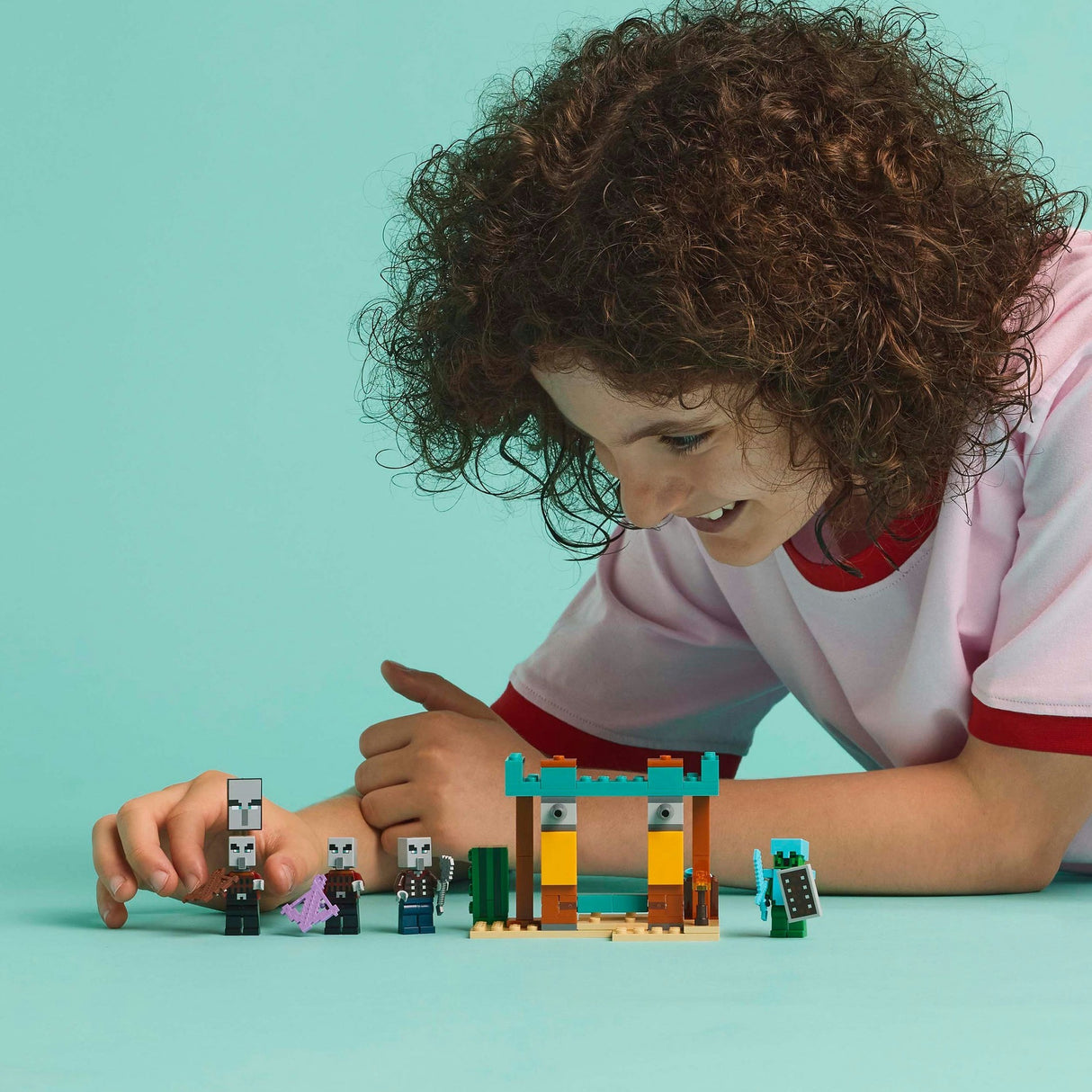Lego minecraft 21267 les villageois dans le désert