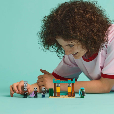 Lego minecraft 21267 les villageois dans le désert