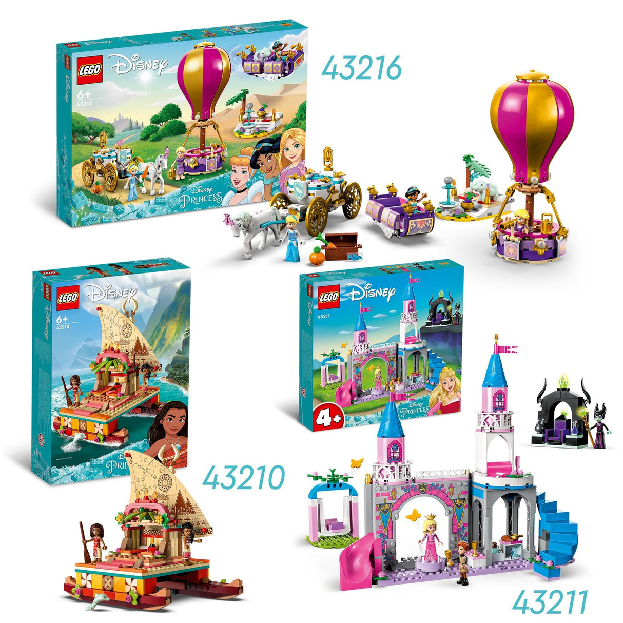 LEGO LEGO 43216 Journey enchanteur de la princesse
