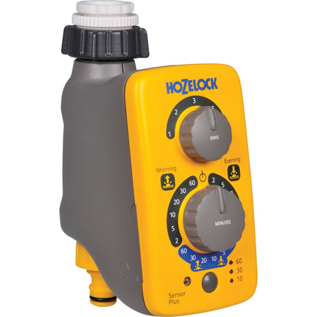 Contrôleur de capteur Hozelock 2214 et ordinateur d'arrosage (jaune)