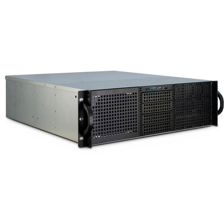 Boîtier rack Inter-tech 3u-30248 (noir | 2x USB-A)