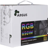 Alimentation modulaire Inter-tech Argus RGB-650W CM II 650 watts (noir, 2x PCIe)