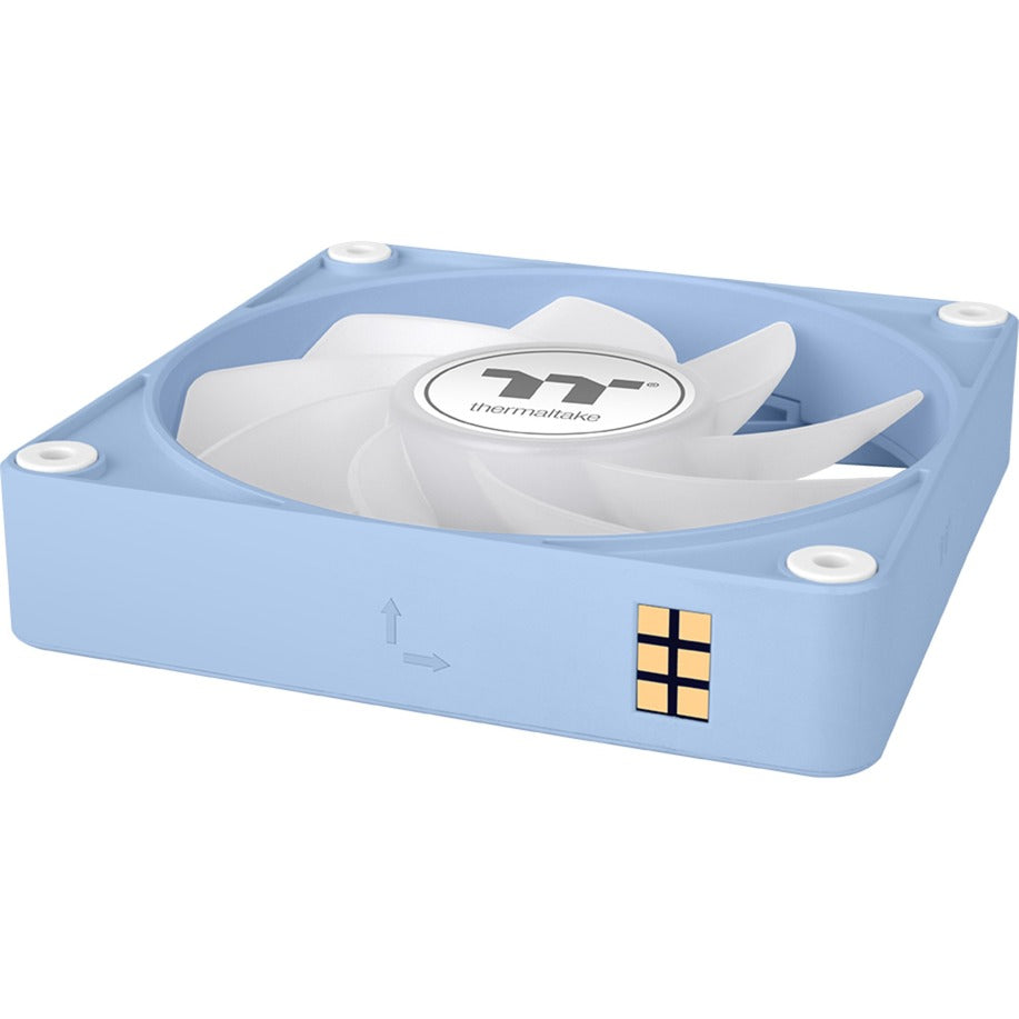 Thermaltake ct120 ex reverse argb sync pc cooling fan hydrangea blue (3-fan pack) case fans (lichtblauw, 3 stuks, 120 x 120 x 25 mm, pwm)