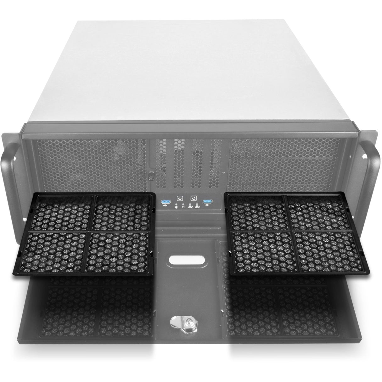 Boîtier rack Silverstone RM400 (noir | 2x USB-A 3.2 (5 Gbit s))