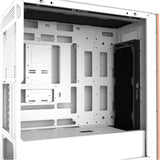 Thermaltake s370 ws snow midi tower behuizing (wit | 2x usb-a | 1x usb-c | tempered glass)