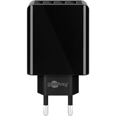 Goobay Chargeur USB 4 voies (30 W) (noir)