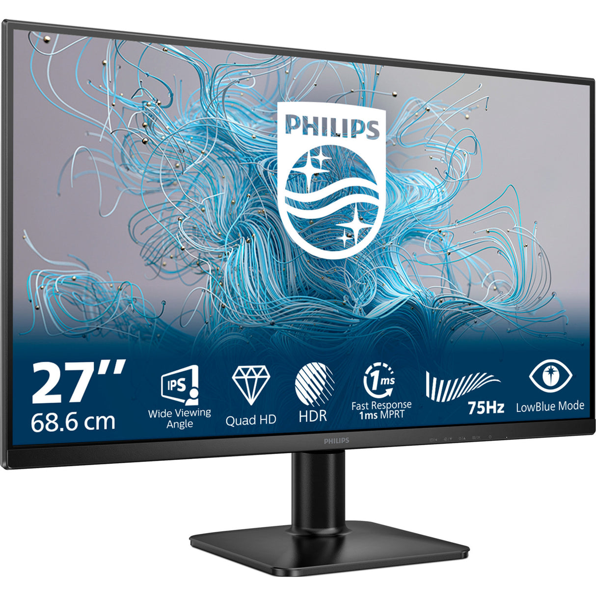 Moniteur Philips 27e2n1500l 27 (noir, HDMI, port d'affichage)