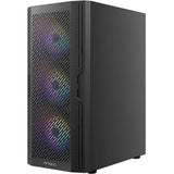 Boîtier tour midi Antec ax20 (noir | 3x USB-A | verre trempé)
