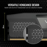 Corsair vengeance 32 gb ddr5-6000 (2x 16 gb) werkgeheugen (zwart, cmk32gx5m2d6000z38, xmp, expo)