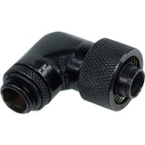 Alphacool 16 10 raccord à compression 90° rotatif g1 4 raccord (noir)