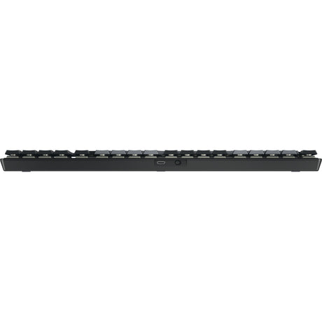 Cherry kw 550 mx lp, clavier (noir, disposition américaine, mx low profile 2.0 ivoire, 96%, led blanche, touches pbt)