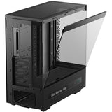 Boîtier tour midi numérique Deepcool ch690 (noir | 2x USB-A | 1x USB-C | verre trempé)