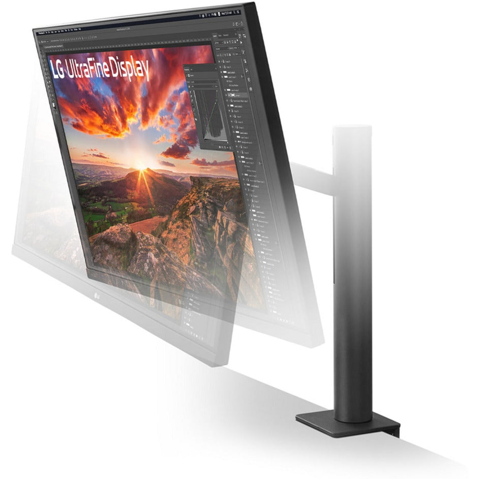 Moniteur LG Ergo IPS avec USB Type-C 31.5 4K UHD (noir, 2x HDMI, 1x Display Port)