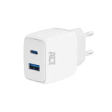 Act usb-c usb-a chargeur 20w pd pps, charge rapide, ganfast